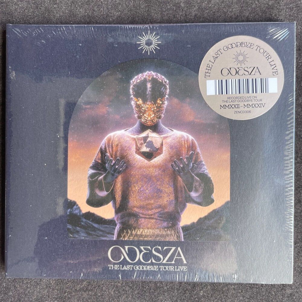 ODESZA The Last Goodbye Tour Live Double CD 6 Panel Digisleeve Ninja Tune NEW